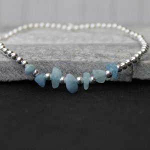Sterling Silver and Aquamarine Jewellery